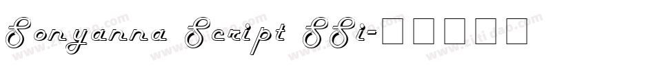 Sonyanna Script SSi字体转换